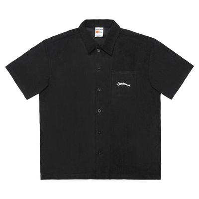 COURTMAN短袖开衫复古灯芯绒