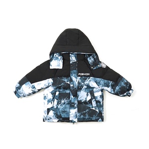 雅鹿儿童拼色羽绒服加厚2025新款中大童男童女童洋气中长款外套冬