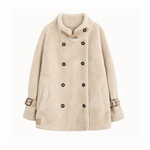 水貂绒外套女羊羔毛皮毛一体2024秋冬新款加厚中长仿皮草毛毛大衣