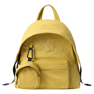 Lee户外小型背包女2026春夏新款帽檐双肩包旅游轻便休闲通勤书包