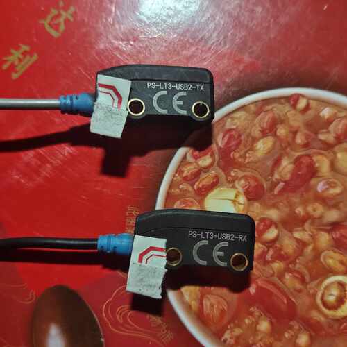 溢价-台达PS－LT3－USB2－TX/RX对射光电传感器，实物全