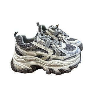 老爹鞋女款2025新款99-59厚底水钻女鞋巨好看今年流行爆款运动鞋