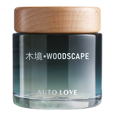 木境茶香车载香薰固体香膏桂花汽车香水2025新款车内用高级感摆件