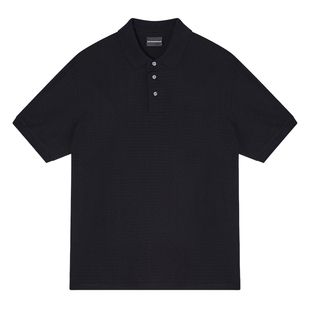 Armani/阿玛尼EA 男士老花鹰标短袖POLO衫 EM004595 AF10762