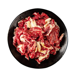 马晓马佳齐齐哈尔烤肉家庭烤肉食材新鲜生牛肉户外烧烤拌肉2斤