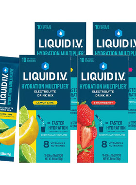 LIQUIDIV小燃条联合利华电解质冲剂粉运动饮料维生素B百香果味