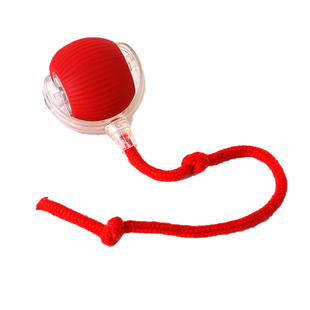 猫玩具智能解闷自嗨神器自动躲避突突球逗猫静音电动发声带绳滚球