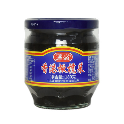 正宗蓬盛香港橄榄菜潮汕特产拌面