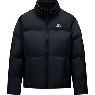 安踏面包羽绒短款初中生羽绒服女2025冬季新款面包服中学生外套