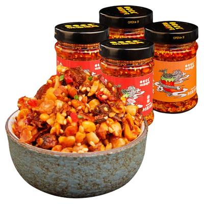 微辣濮阳辣椒酱桃园建民瓶装