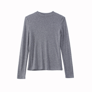 亲肤面膜T恤！sofa高比例天丝羊毛混纺极简百搭轻薄针织打底衫女