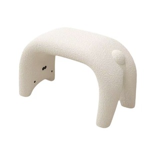 网红猫咪凳子换鞋凳化妆凳卧室客厅矮凳动物坐凳家用门口穿鞋凳子