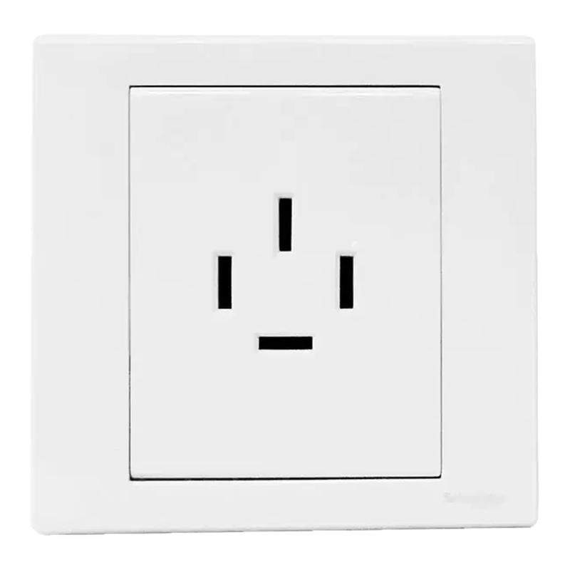 施耐德畅意如意蕴尚白色三相四线16A/25A空调工业动力插座440V380