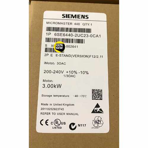 〔议价-可维修〕6SE6440-2UC23-0CA1西门子 MM440变频 全新均有货