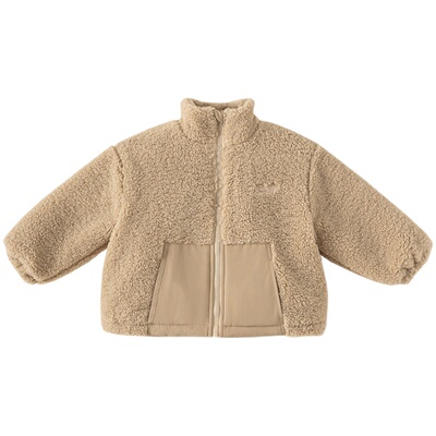 男童外套秋冬款宝宝棉服女童衣服