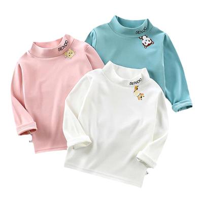 婧麒儿童德绒打底衫秋冬保暖内衣