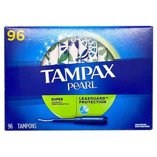 美直邮Tampax丹碧丝插入导管式卫生棉条96超大流量塞入内置姨妈巾