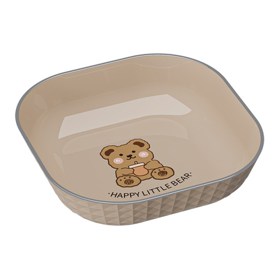 【摔不烂！】简约高档小熊吐骨碟