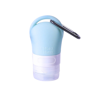 旅游手消乳液硅胶分装瓶伸缩挂扣90ml免洗洗手液沐浴露收纳瓶空