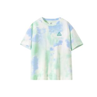 匹克童装男童扎染短袖夏季儿童t恤纯棉2026新款青少年运动上衣薄