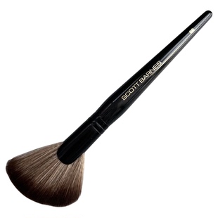 Scott barnes 66#扇形修容刷高光刷腮红刷余粉刷半扇形化妆刷W06A