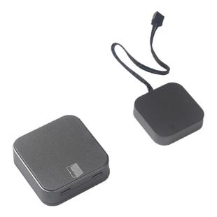 衣橱柜集控智能无线感应开关12V24V触摸门控人体手扫充电款小体积