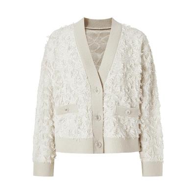 imm尹默香风羊毛毛衫外套