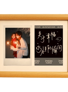 diy情侣定制照片歌词相框周年纪念礼物情人节送男女朋友闺蜜合照