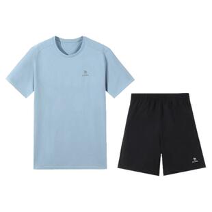 骆驼运动套装男2026春夏新款跑步服休闲服健身服速干衣短袖短裤