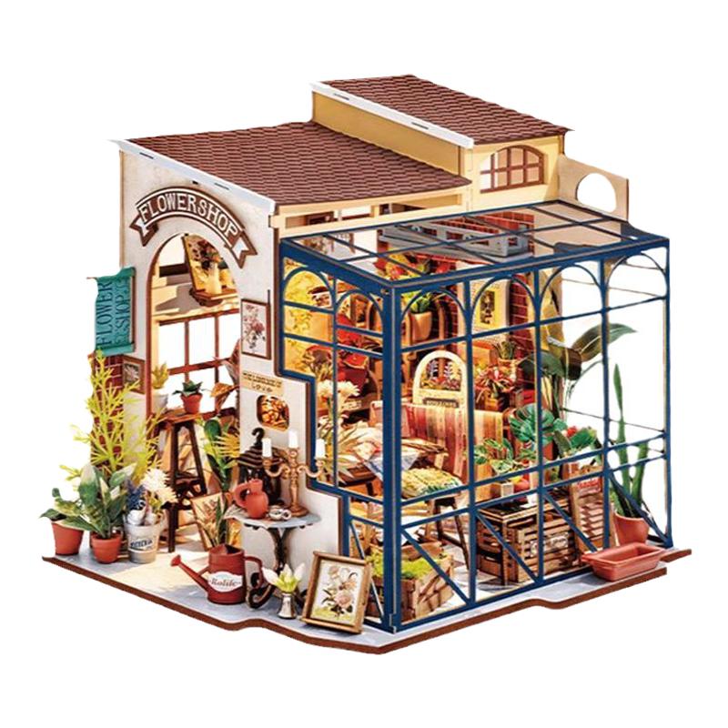 rolife若来艾米莉花店DIY手工屋
