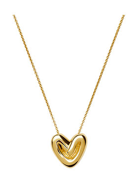 Missoma泡芙爱心项链轻奢小众