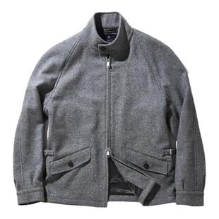 艾比路秋冬英式复古轻奢GOLFER立领毛呢绅士夹克经典男外套