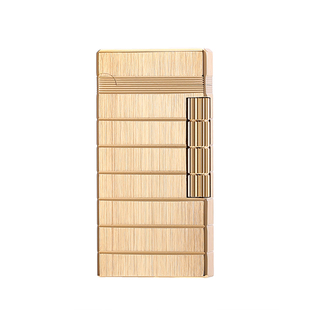 日本原装进口沙乐美打火机SAROME砂轮宽火焰点雪茄用黄铜内胆收藏