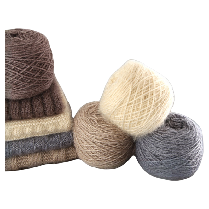 松鼠绒毛线织帽子亮丝粗毛线团手工编织diy材料包毛衣围巾宝宝线