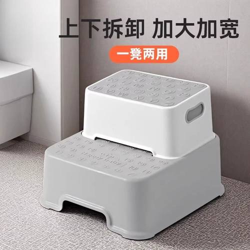 儿童洗漱台踩脚凳防滑洗手刷牙垫脚凳宝宝洗脸台阶马桶脚踏小楼梯