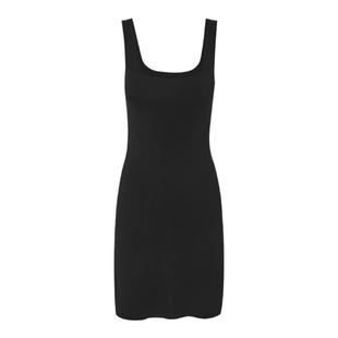 朗姿欧洲EiLEEN ELITEE复古方领吊带裙短裙夏季针织连衣裙女新款