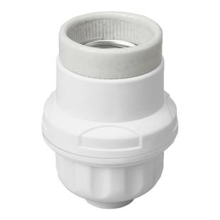 e27螺口加厚悬吊式灯头灯座LED节能灯泡悬挂式吊线耐高温陶瓷灯头