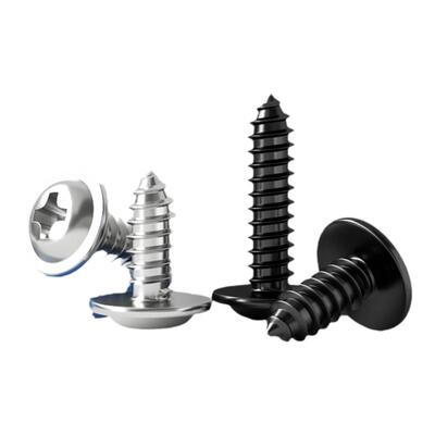 【免费开专票】圆头带垫自攻螺丝