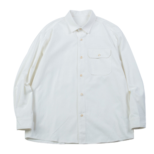 NOEARS白色廓形宽松衬衫男日系复古Cityboy通勤内搭衬衣叠穿春季