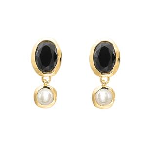 【会员专属秒杀】SOFTROOM双色耳环轻奢高级感复古小众