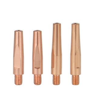 常州式气保焊枪导电嘴 M6×8×40/45 适配松下款铬锆铜导电咀