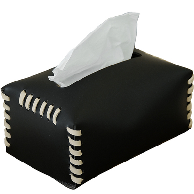 ladylike纸巾盒复古编织