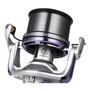 迪瓦金属纺车轮8000沙滩锚鱼海杆渔轮防海水海钓远投鱼轮10000