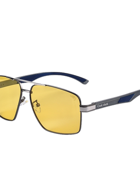 库克鲨鱼方框驾驶墨镜男