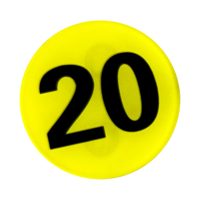 亚克力磁性吸附数字号码编号贴牌