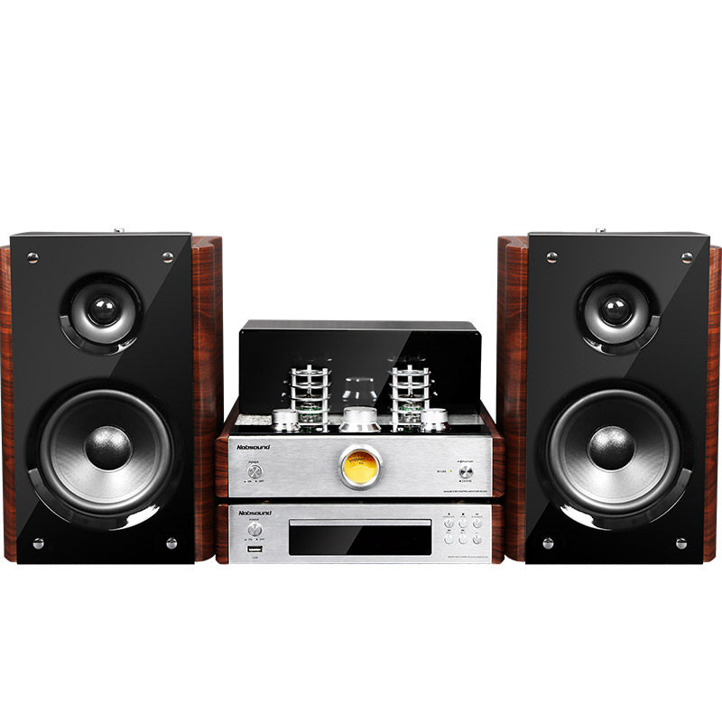 诺普声TAP-525蓝牙胆机DVD/CD组合音响台式发烧HIFI套装音箱带USB