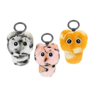 生日礼物真毛款FUFUSOUL毛绒玩具香薰包包挂件钥匙扣挂饰公仔娃娃