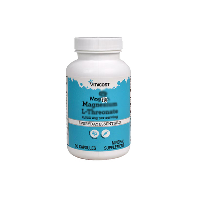 VITACOST苏糖酸镁90粒胶囊备考