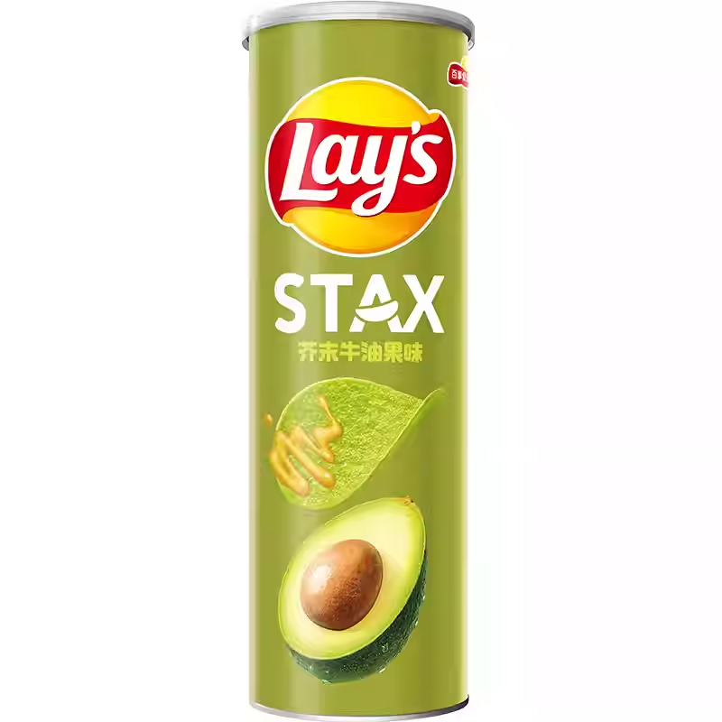 乐事STAX薯片罐装90克