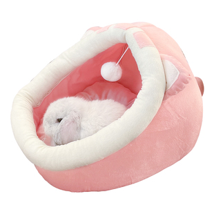 兔子棉窝宠物专用窝过冬保暖冬天宠物用品豚鼠龙猫松鼠加厚兔子屋